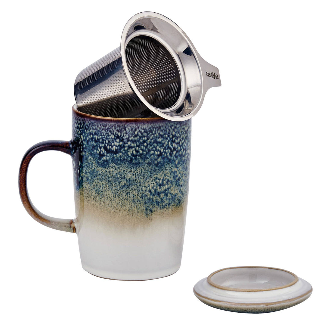 16 oz Tea Infuser Mug Cloud