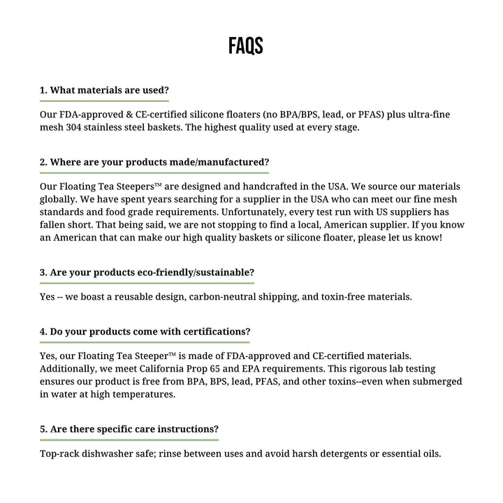 Chicken | Floating Tea Steeper | Green Base | White