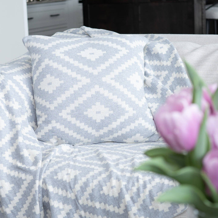 EZ Auden 50x60" Recycled Cotton Decorative Throw Blanket