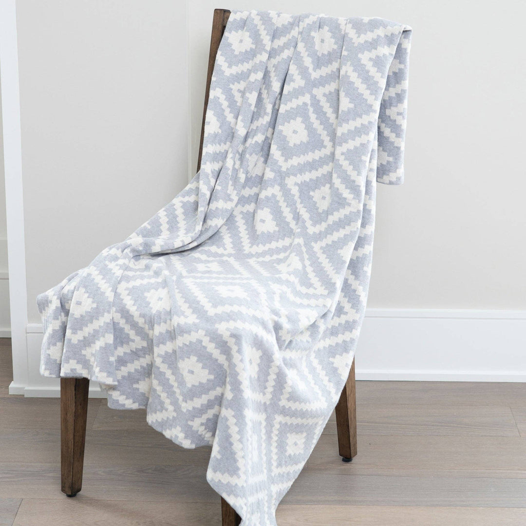 EZ Auden 50x60" Recycled Cotton Decorative Throw Blanket