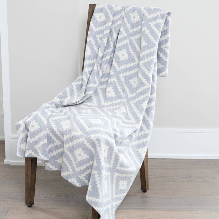 EZ Auden 50x60" Recycled Cotton Decorative Throw Blanket