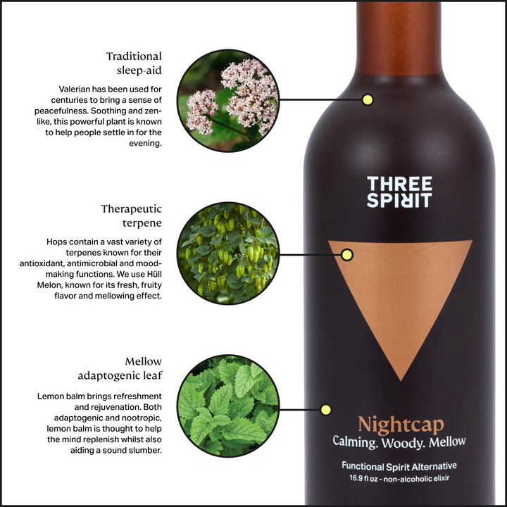 Nightcap Functional Non Alcoholic Spirit (6 x 16.9oz bottle)