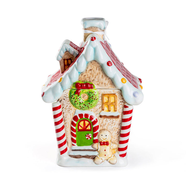 Gingerbread House Cookie Jar - Large
