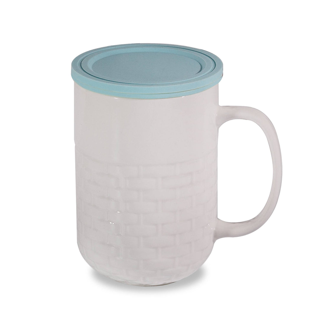 Weave 15oz Tea Infuser Mug White