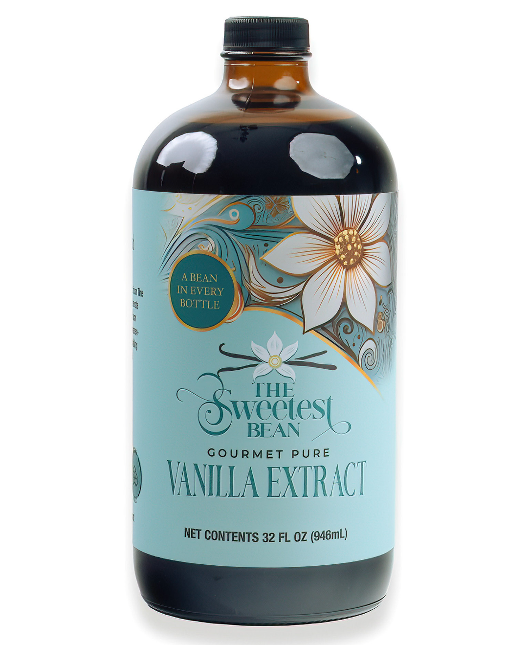 32 FL. OZ. SINGLE-ORIGIN GOURMET PURE VANILLA EXTRACT