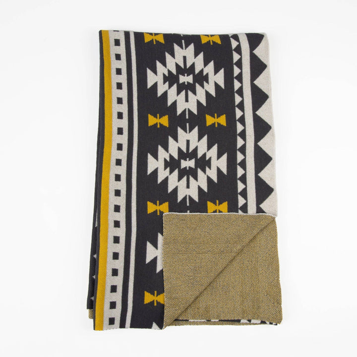 EZ Home Skye 50x60" Recycled Cotton Decorative Throw Blanket