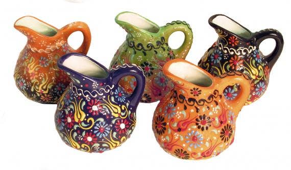 Dantel Design Ceramic Creamer