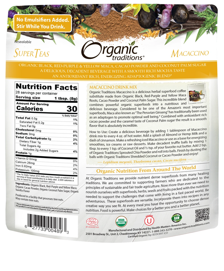 Macaccino Drink Mix - 8oz (227g)
