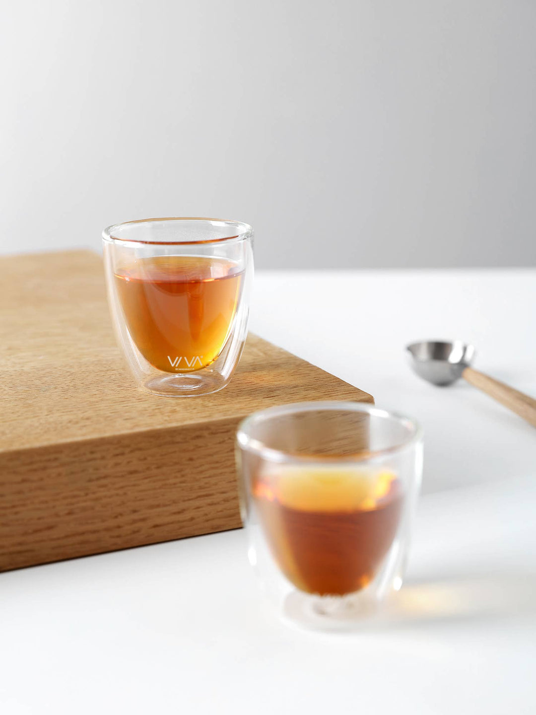 Lauren™ Large Glass Double-Walled Glasses - Set of 2