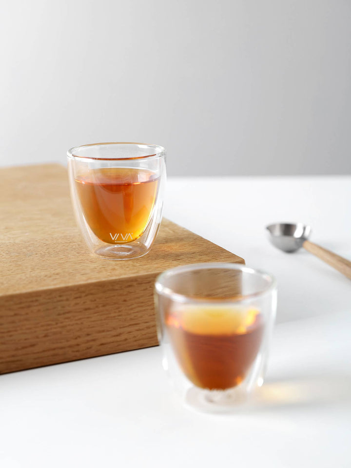 Lauren™ Large Glass Double-Walled Glasses - Set of 2