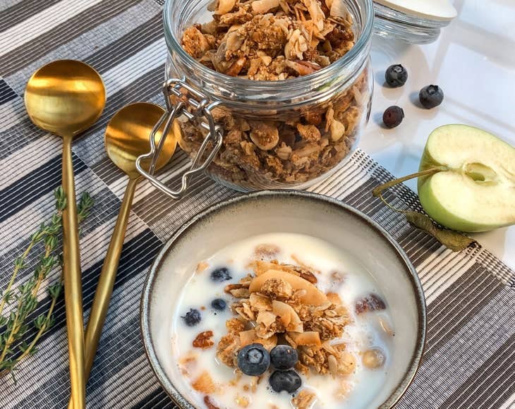 Organic Golden Crunchy Granola – Small Batch, Handcrafted