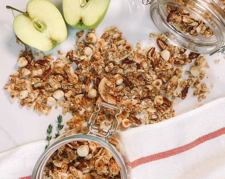 Organic Golden Crunchy Granola – Small Batch, Handcrafted