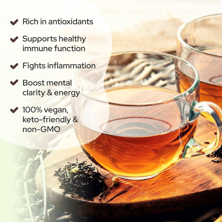 La Republica Black Tea with 7 Mushrooms (Instant)