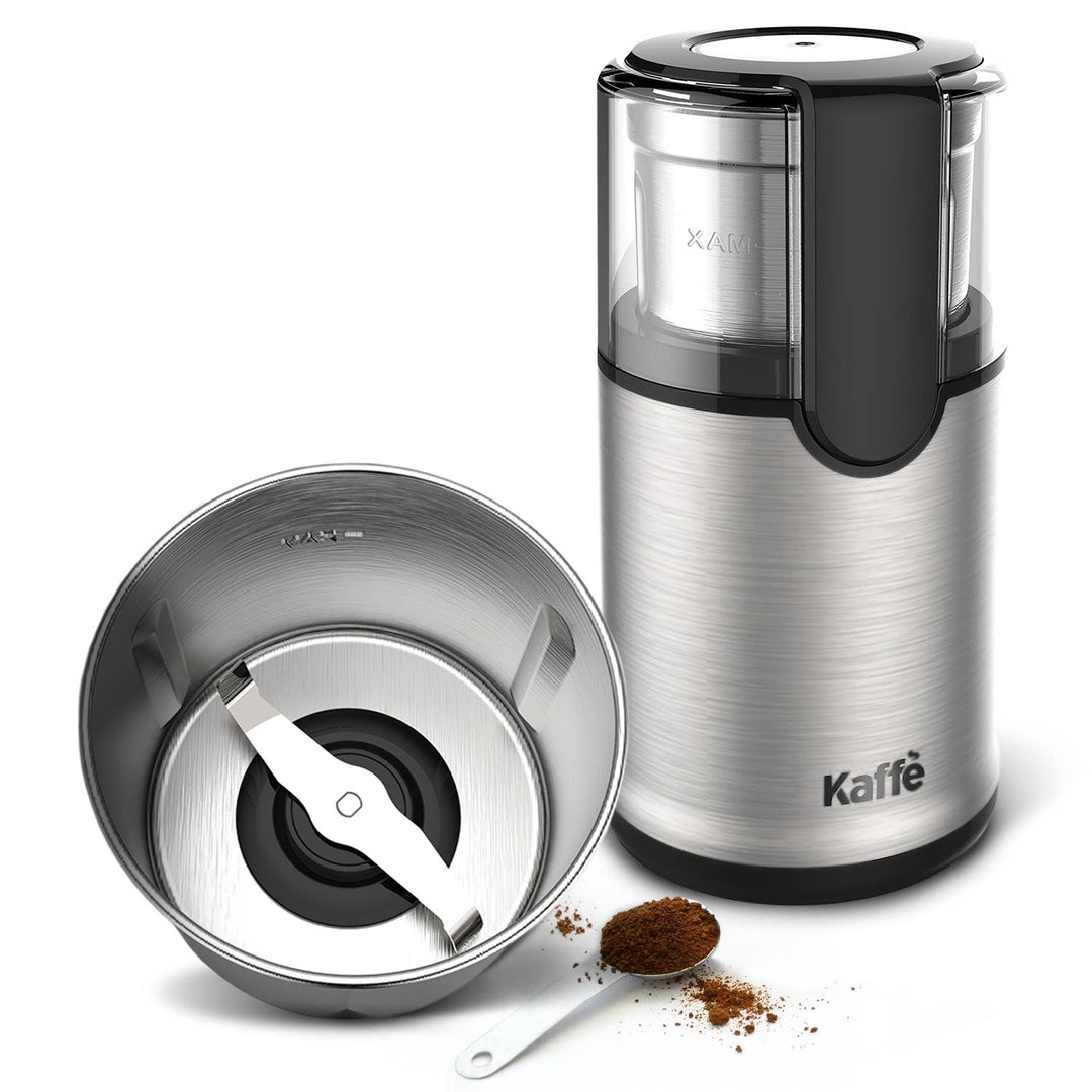 Kaffe Electric Blade Coffee Grinder w/ Removable Cup (4.5oz)