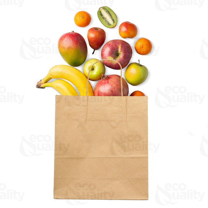 8x4.5x10.25 Tiny Kraft Paper Gift Bags