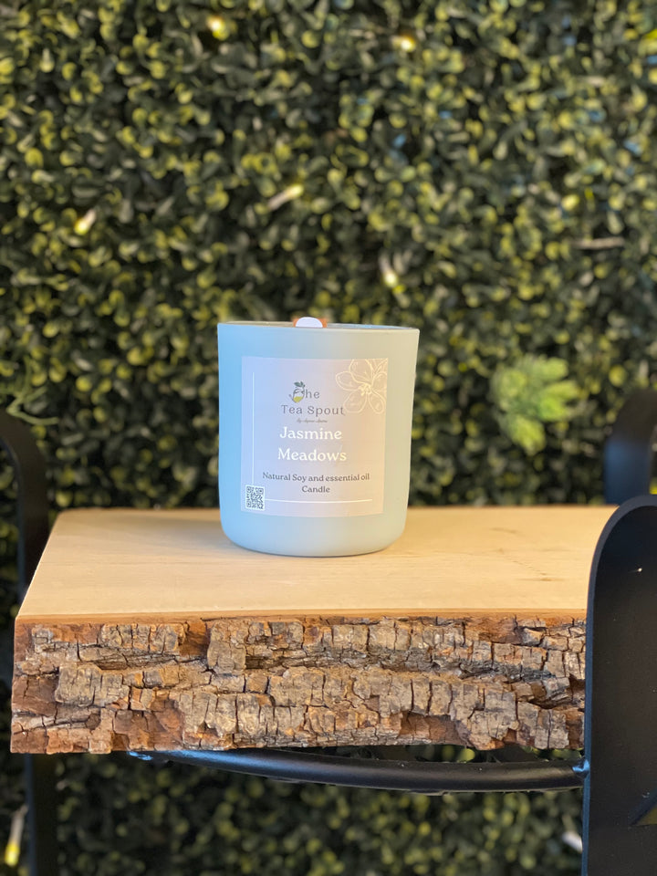 Frosted Vessel Soy Candle