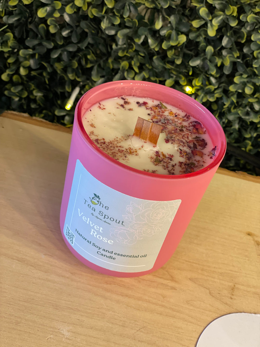 Frosted Vessel Soy Candle