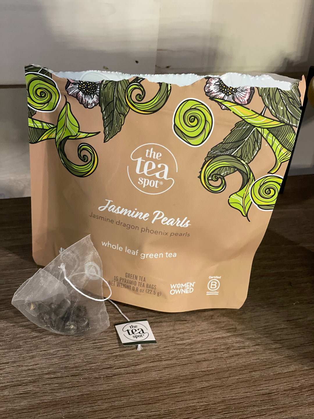 Organic Tea Sachet- Jasmine Pearls