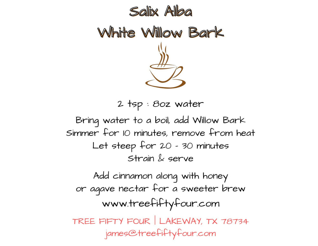White Willow Bark | 2oz - 1 KG | Bulk Herbs