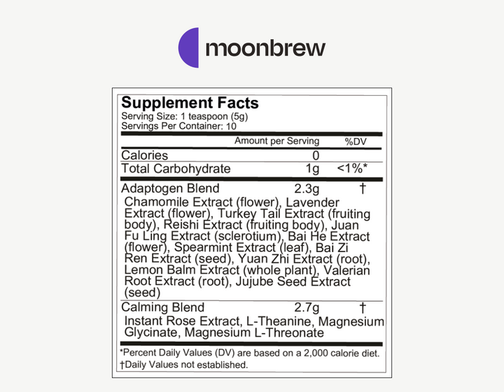 MoonBrew Nighttime Superfoods - 10 Serving