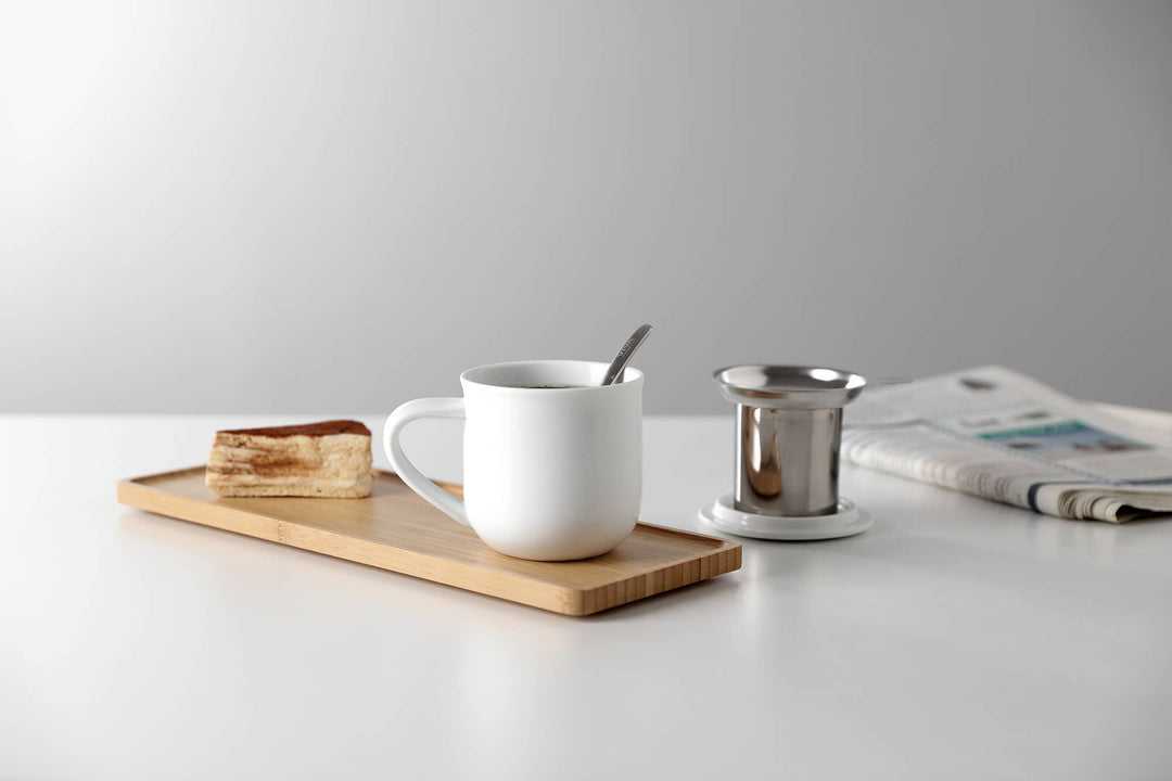 Minima™ Eva Porcelain Mug w/ Loose Leaf Tea Infuser