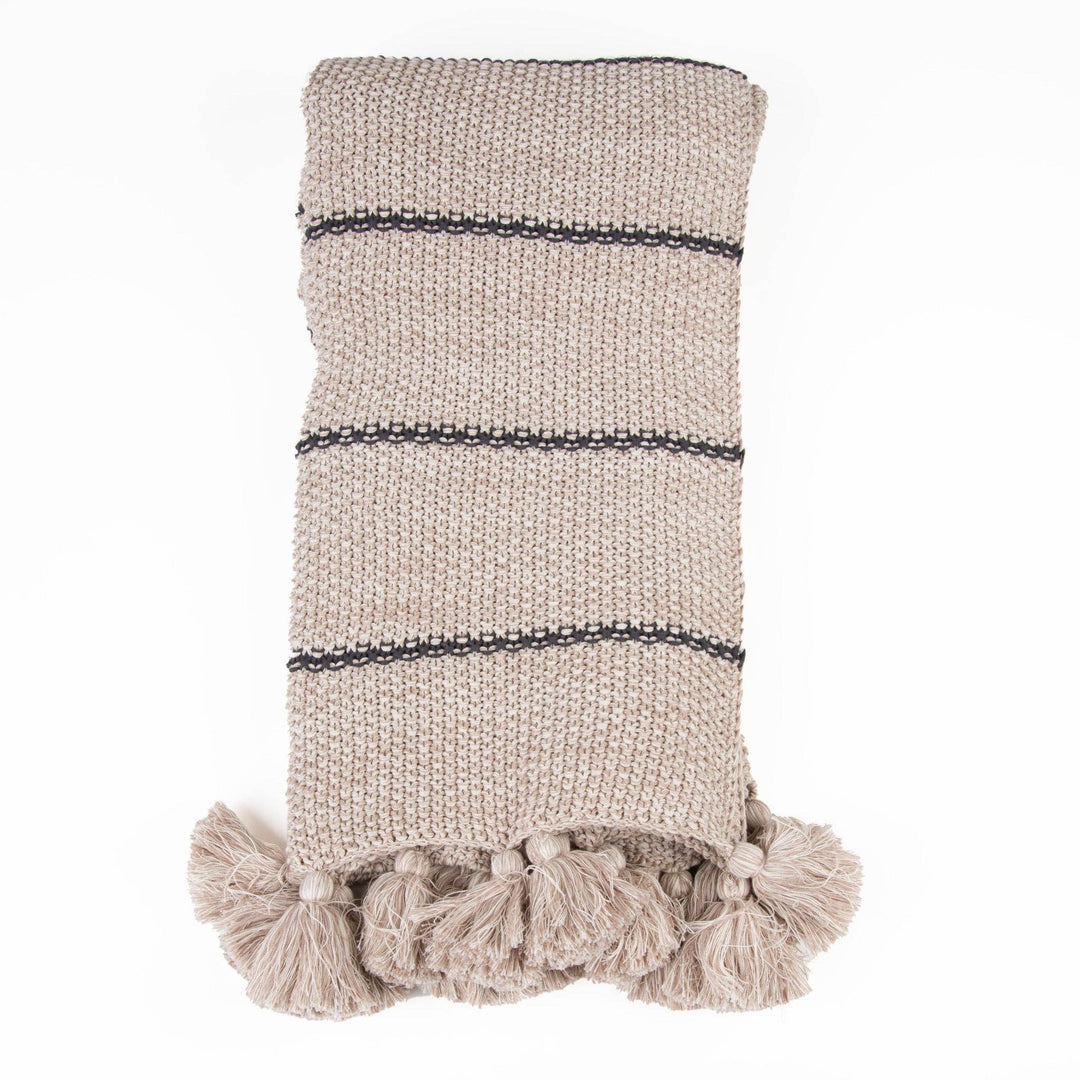 EZ Home Elin 50x60" Recycled Cotton Decorative Throw Blanket