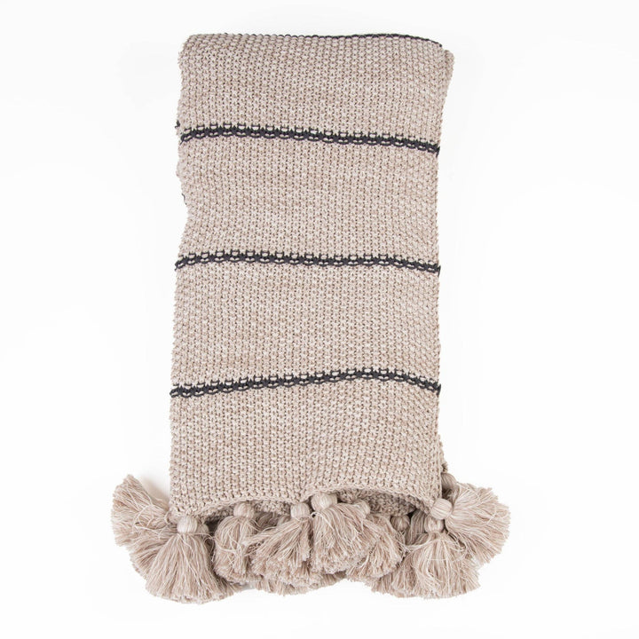 EZ Home Elin 50x60" Recycled Cotton Decorative Throw Blanket