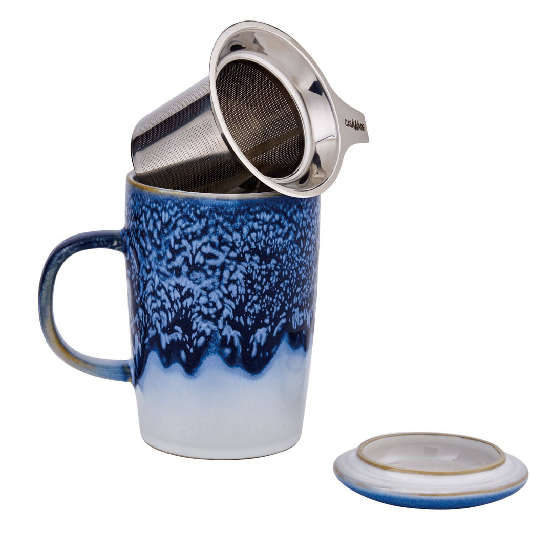 16 oz Tea Infuser Mug Cloud