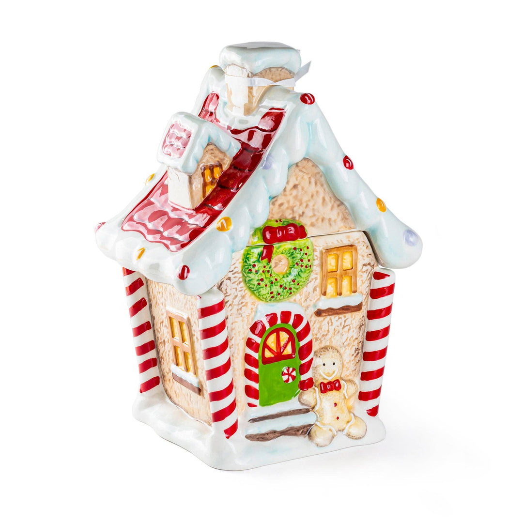 Gingerbread House Cookie Jar - Large