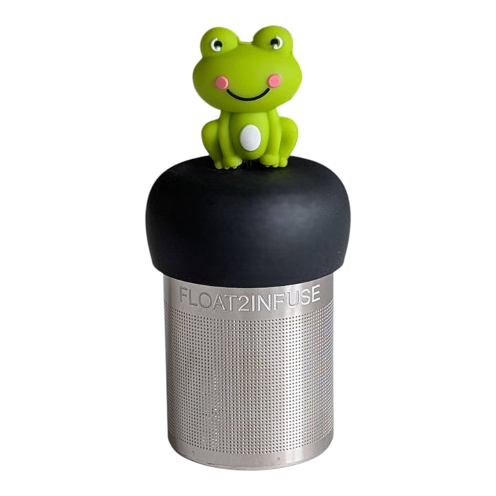 Frog | Floating Tea Steeper | Grey Base | Green