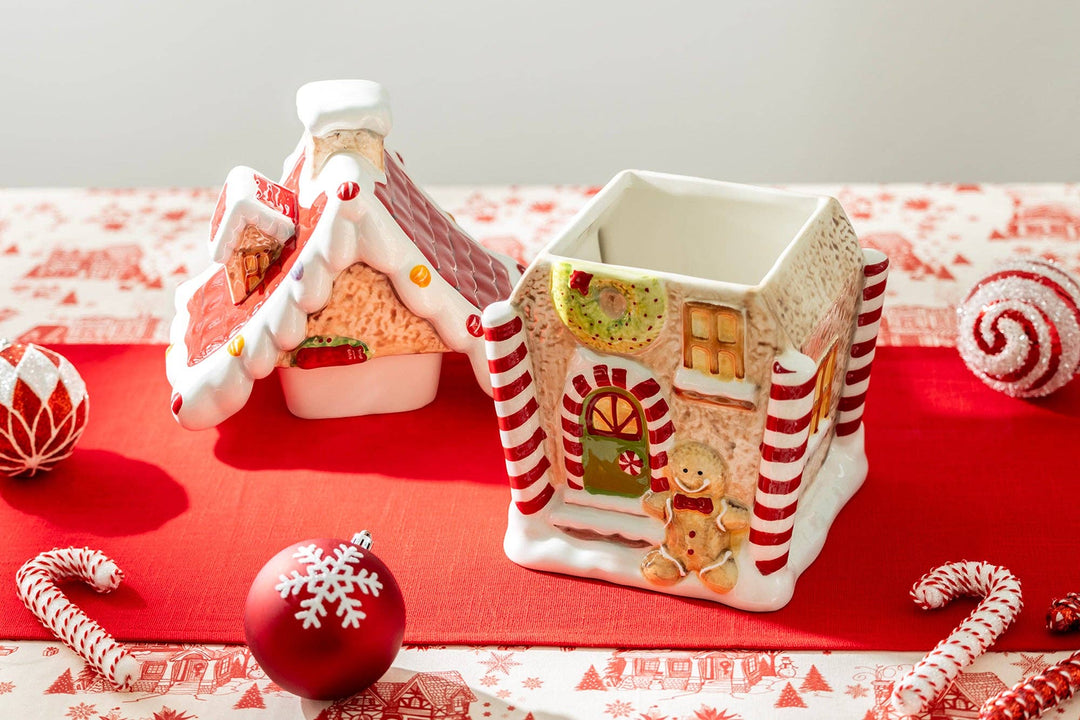 Gingerbread House Cookie Jar - Large