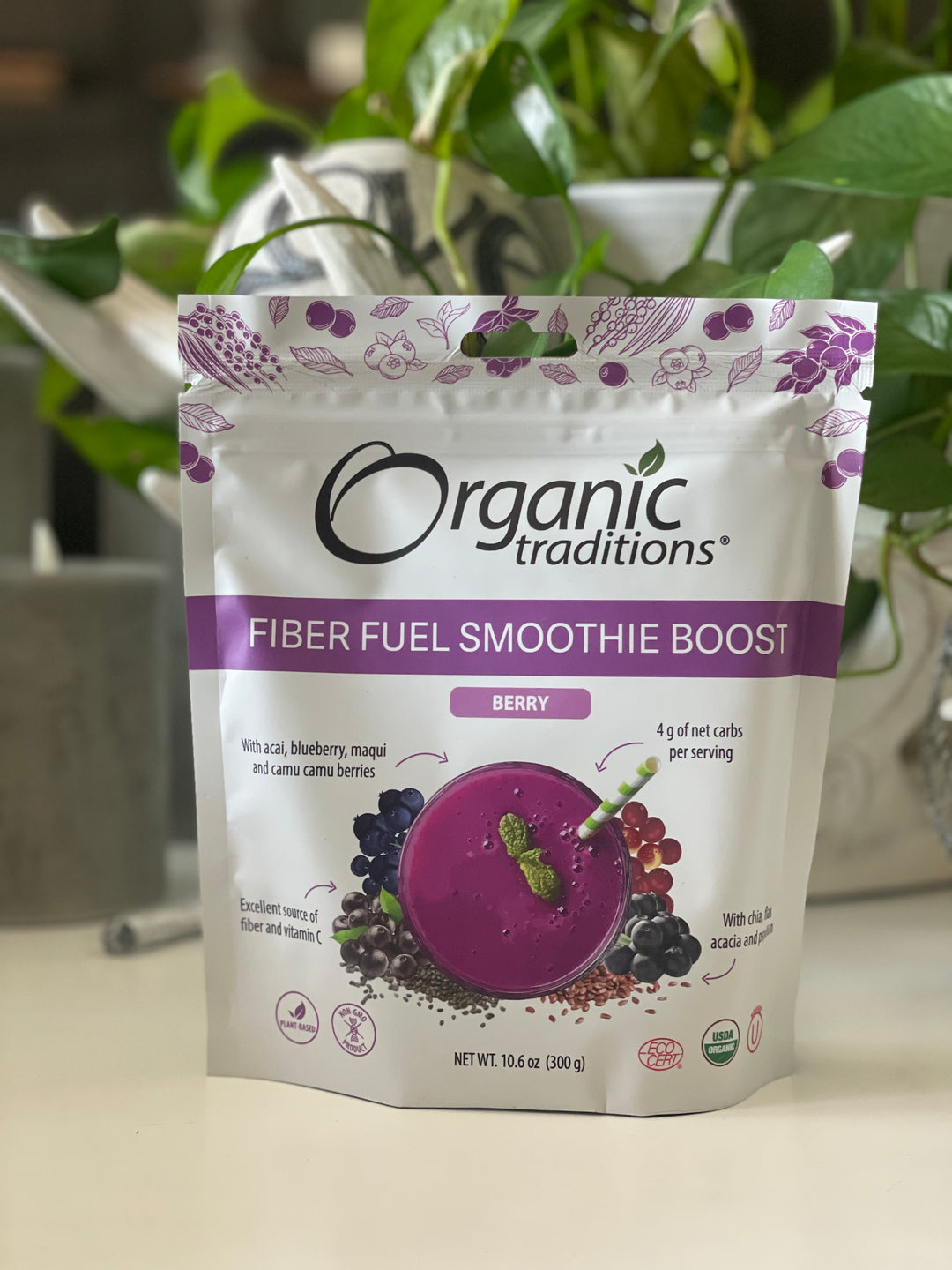 Fiber Fuel Berry smoothie boost